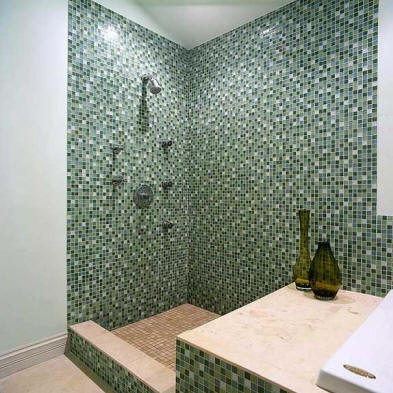 Glass tile is gaining in popularity over ceramic tile as the surface of choice in home tiling projects